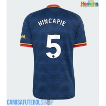 Camisa de time de futebol Arsenal Piero Hincapie #5 Replicas 2º Equipamento 2026-27 Manga Curta